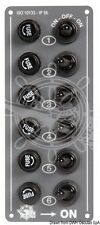 PANNEAU ÉLECTRIQUE 6 INTERRUPTEURS POUR BATEAU 1470100