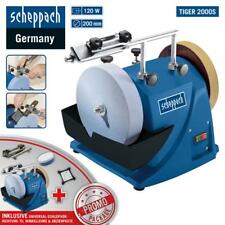 Scheppach Nass-Schleifsystem Tiger 2000S Nassschleifmaschine mit Zubehör 200mm