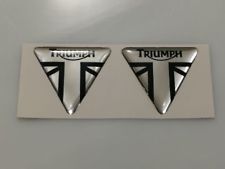 adesivi resinati moto triumph loghi emblemi stickers 3d in resina