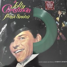 Frank Sinatra A Jolly Christmas From Frank Sinatra New Green Vinyl Lp - 2018 EDT