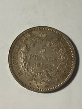 France 5 Francs 1873 A Hercule SUP