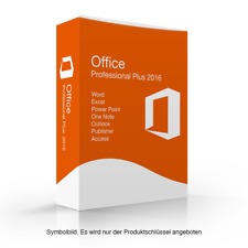 MS Microsoft Office 2016 Professional Plus Vollversion Original MS Pro esd 
