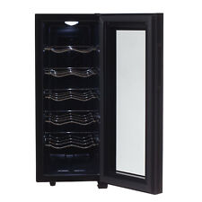 Weinkühlschrank Weinkühler Weinschrank Minibar 12 Flaschen 33L  Energieklasse A+