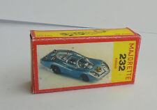 Repro Box Majorette Nr.232 Porsche