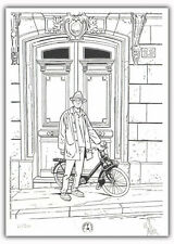 Ex-libris DODIER JEROME K JEROME BLOCHE 50ex num signé 15x21 cm