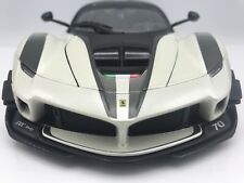 Burago - Ferrari FXX-K Evo metallic-weiss/grau #70  2018 - 1:18 Bburago  >>NEW<<