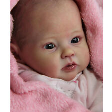Real Touch Silicone 20 "Reborn Kits Réveil Bébé Poupée Tête Blanche