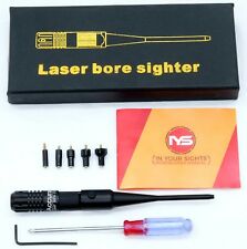 Red Laser Bore sighter .177 - .50 Caliber Rifle laser Boresight Gun Collimator 
