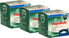 Vicks Vaporub 50g X3 Triple Pack - pour Congestion, Mal de Gorge, Nasal Catarrhe