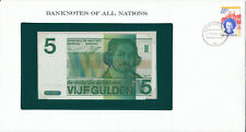 Banknotenbrief - Netherlands / Niederlande - 5 Gulden 1973 UNC