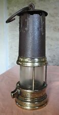 Lampe mineur mines charbonnage Angleterre THOMAS WILLIAMS Ecosse