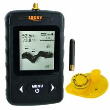 Portatif Sans Fil Dot Matrix Fish Finder Sonar, Radio Audible poisson Et L'alarm