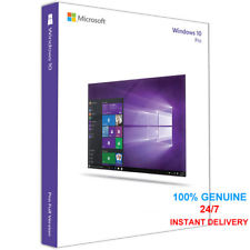 WINDOWS 10 PRO 32 / 64 BIT WIN 10  GENUINE LICENSE ORIGINAL ACTIVATION KEY F