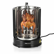 Dönergrill 1400W Spießgrill Drehgrill Hähnchengrill Grill Gyros Kebap  Rundgrill