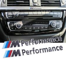 M Performance Emblem Aufkleber Alu Sticker Interior Radio decals M Logo for BMW