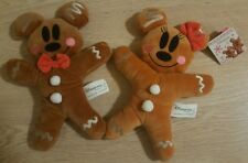SET MK & MN PAIN D'EPICE / Mickey and Minnie Gingerbread Disneyland Paris