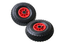 2 Stück Sackkarrenrad  Bollerwagenrad Luft Rad Ersatzrad Räder 260x85 3.00-4