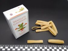 Elastique Caoutchouc- Blond- 70(Ø45)mm x 10mm- boite de 100g