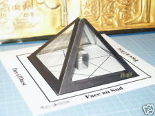 La Pyramide à souhait de type Khéops noire Magique Esotérisme inédit++