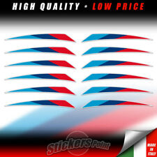 kit 12 Adesivi BANDIERINE BMW MPerformance Motorrad moto auto stickers Flags