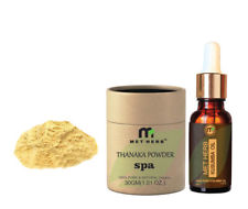 Thanaka Powder 30 g & huile de Kusumba 30 ml pour épilation définitive Free ship