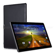 XGODY Tablette Tactile 10.1'' Quad Core Android 6.0 2xSIM Caméra 16Go Noir WiFi