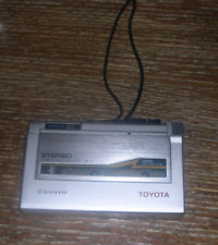 Sanyo baladeur Walkman Vintage stéréo cassette recorder MR S1 TOYOTA