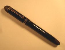 Vintage & rare 1940 " The Tower " german fountain pen by Soennecken in black 