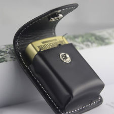 Boîte Etui à Cigarette Cigare Pour Cigarettes Avec Porte-briquet En Cuir