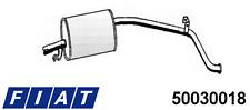 50030018 - SILENZIATORE POSTERIORE FIAT PANDA 1.0