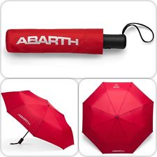 Fiat Abarth Compact Red Umbrella Push Button Type New Genuine 6002350527