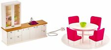LUNDBY™ 60.2027.99 Küchen & Esszimmer Set für Puppenhaus in 1:18 