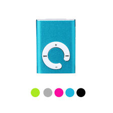 MP3 Player Mini Clip Musik Aluminium Micro SD bis 32GB + Zubehörpaket