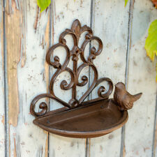 Vogeltränke, Futterstation für Vögel, Futterhaus für Wand, Wanddekoration