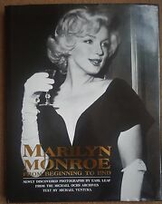 Marilyn Monroe From Beginning to End photographs by Earl Leaf, hardback 1997
