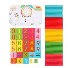 Montessori Toys de boîte en bois mathématique cadeau d'apprentissage