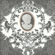 Lot de 2 Serviettes en papier Camey Anges Decoupage Collage Decopatch