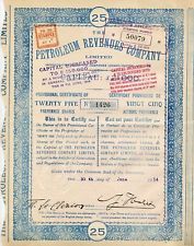 RUSSIE / THE PETROLEUM REVENUES COMPANY LIMITED 1914