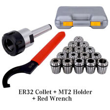 MT2-ER32 ER32 Mandrin +MT2 Pince de serrage+Pince Tour Fraisage CNC Outil Set