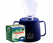 Medisure Vapeur Inhaler& Vicks Vapour Rub 50g-Congestion,Mal de Gorge,Nasal