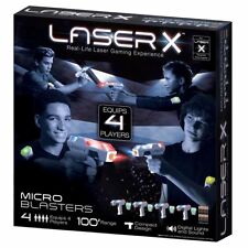 Laser X Real Life Micro Laser Blaster - 4 Player Pack Laser Tag Gaming Game