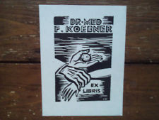 Exlibris Bookplate von Frans Masereel Nr. 2