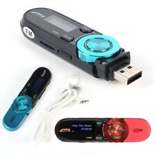 Portable Music MP3 Player USB Digital LCD Screen Support 32GB Flash TF FM Radio 