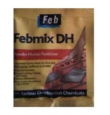 5 x FEBMIX DH POWDERED MORTAR PLASTICIZER / ADDITIVE
