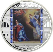 Cook Islands 20 Dollars 2014 Masterpieces of Art Philippe de Champaign K2-3