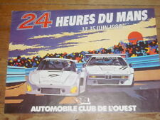 AFFICHE 24 HEURES DU MANS 24 HOURS LE MANS 1980 - Originale - Voir Photos