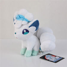 20cm Pokemon Center Alolan Alola Vulpix Peluche Jouet Figurine Poupée Cadeaux FR