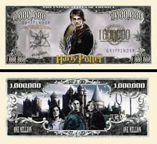 SUPERBE ! HARRY POTTER BILLET MILLION DOLLAR US Collection Hermione Ron Poudlard