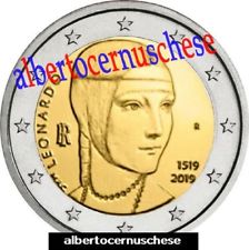 2 euro fdc 2019 ITALIA 500 Leonardo da Vinci italie italy italien Италия Włochy 
