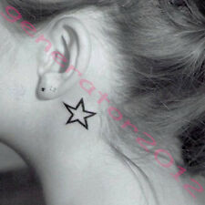 Tatouage Temporaire Tattoo Temporary etoile noir (new)